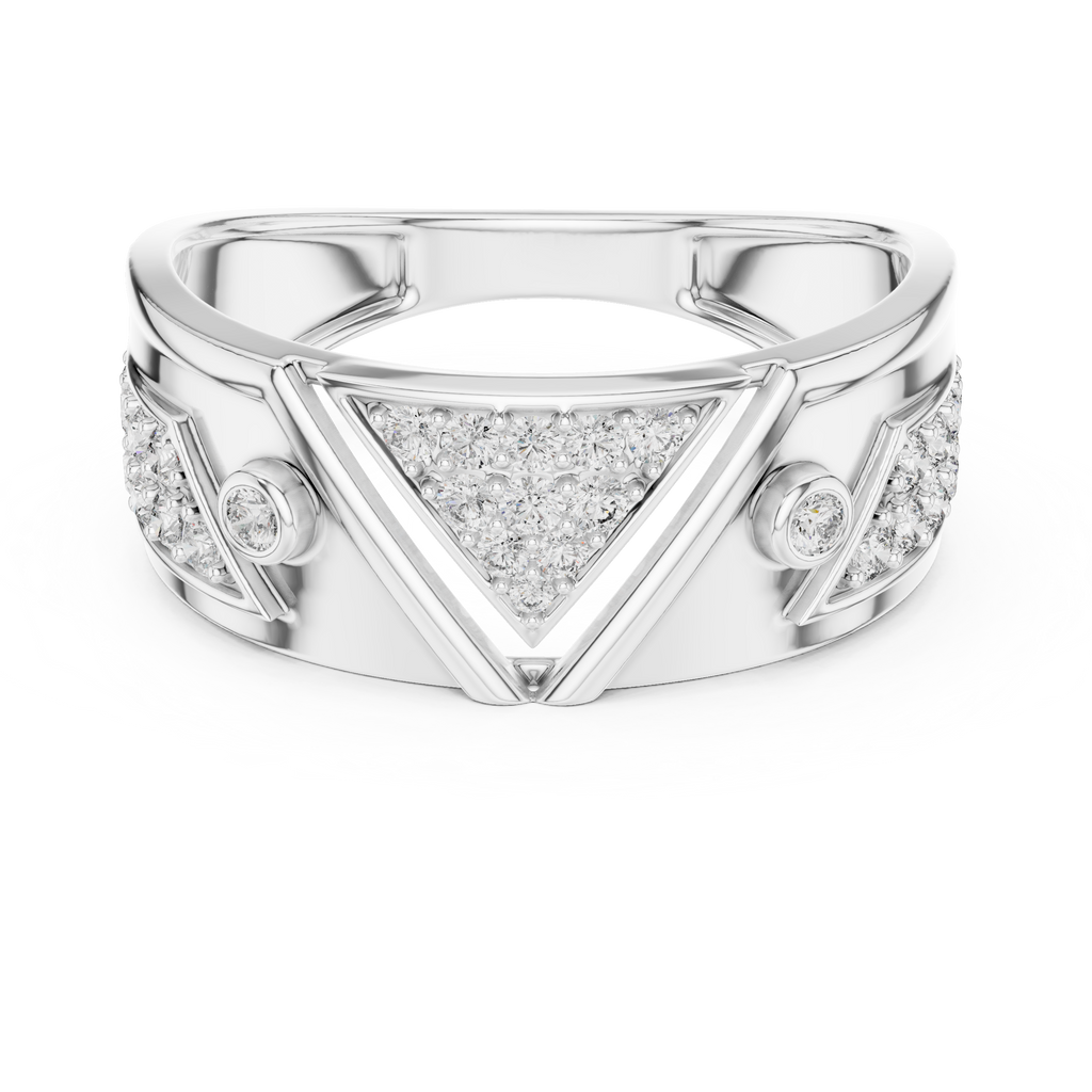 Signature Spark Rose Gold Designer Ring
