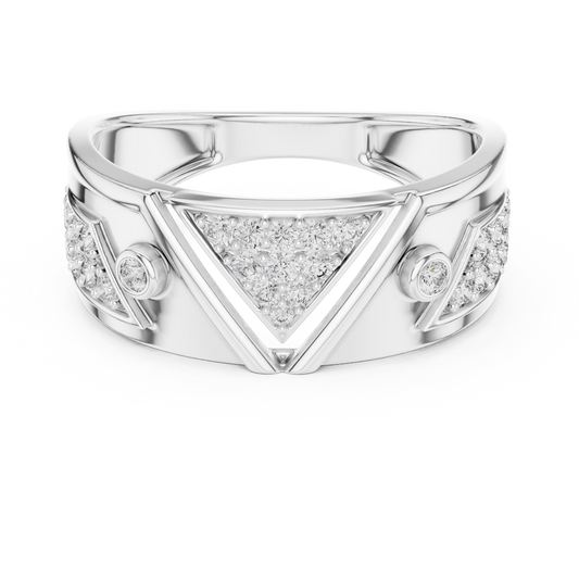 Signature Spark Rose Gold Designer Ring