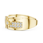 Signature Spark Rose Gold Designer Ring