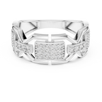 Elite Frame Diamond Gold Designer Ring