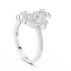 Elegant Love Bloom Gold Ring