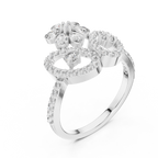 Elegant Love Bloom Gold Ring