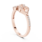 Timeless Infinity Spark Gold Ring
