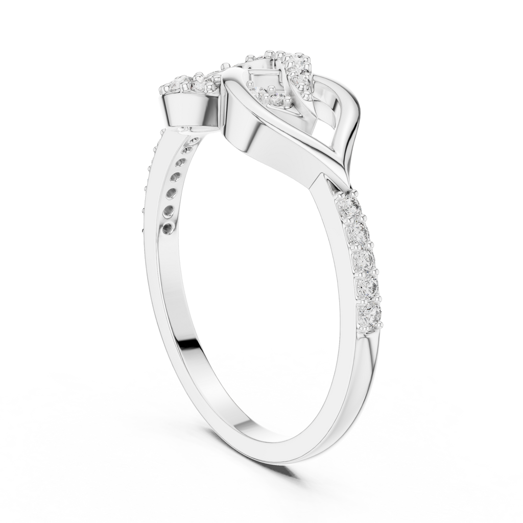 Timeless Infinity Spark Gold Ring