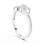 Timeless Infinity Spark Gold Ring
