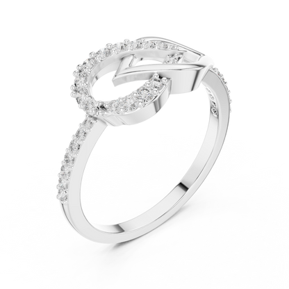 Timeless Infinity Spark Gold Ring