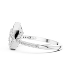 Elite Design Spiral Diamond Ring