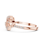 Graceful Twist Diamond Designer Ring