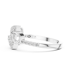 Graceful Twist Diamond Designer Ring