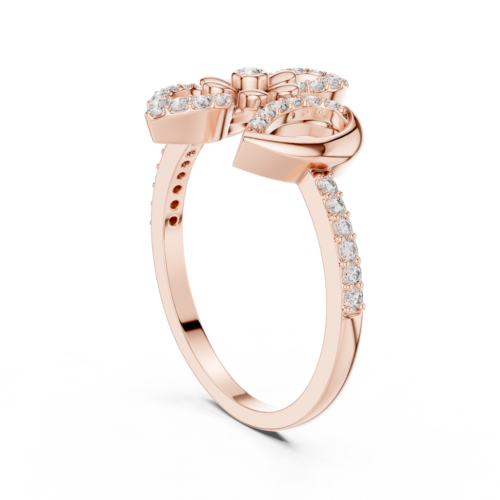 Timeless Bloom Gold Diamond Ring
