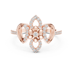 Timeless Bloom Gold Diamond Ring