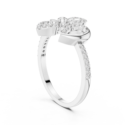 Timeless Bloom Gold Diamond Ring