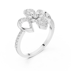 Timeless Bloom Gold Diamond Ring