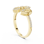 Timeless Bloom Gold Diamond Ring