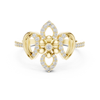 Timeless Bloom Gold Diamond Ring