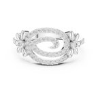 Classic Floral Loop Diamond Ring