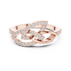 Infinity Twist Diamond Ring