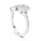 Infinity Twist Diamond Ring