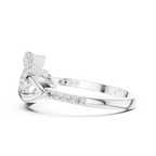 Infinity Twist Diamond Ring