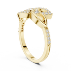 Infinity Twist Diamond Ring