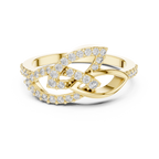Infinity Twist Diamond Ring
