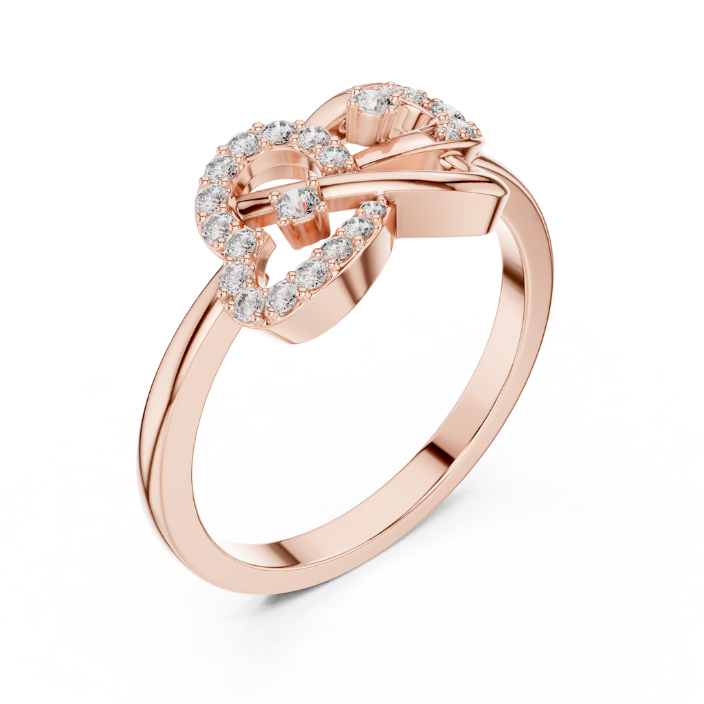 Radiant Loop Diamond Ring