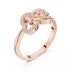 Radiant Loop Diamond Ring