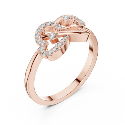 Radiant Loop Diamond Ring