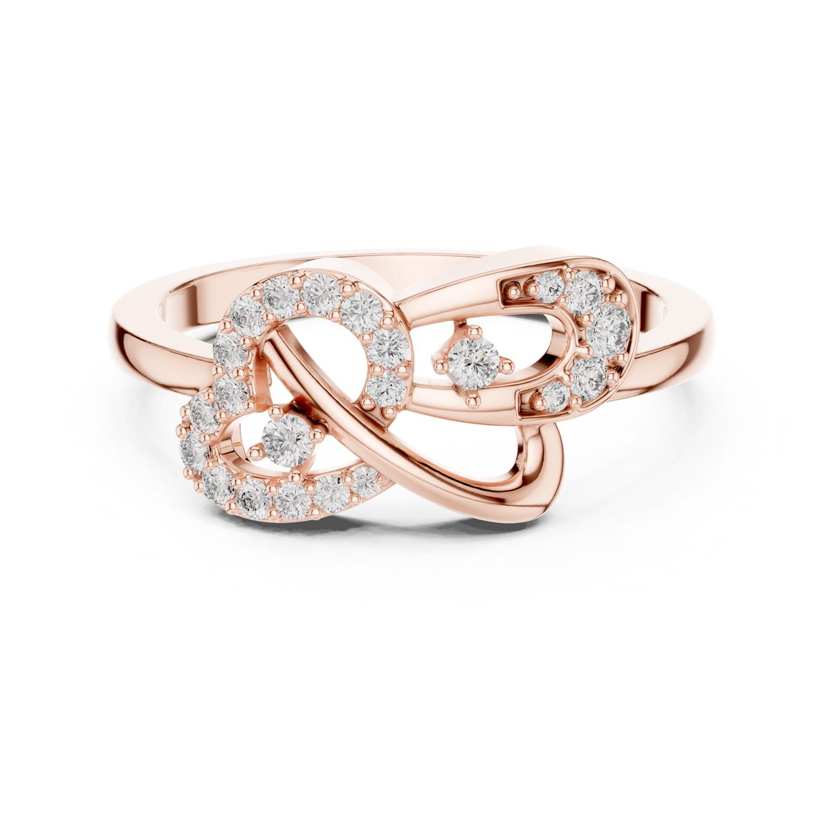 Radiant Loop Diamond Ring