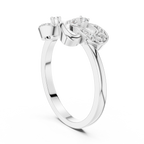 Radiant Loop Diamond Ring