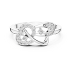 Radiant Loop Diamond Ring
