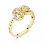 Radiant Loop Diamond Ring