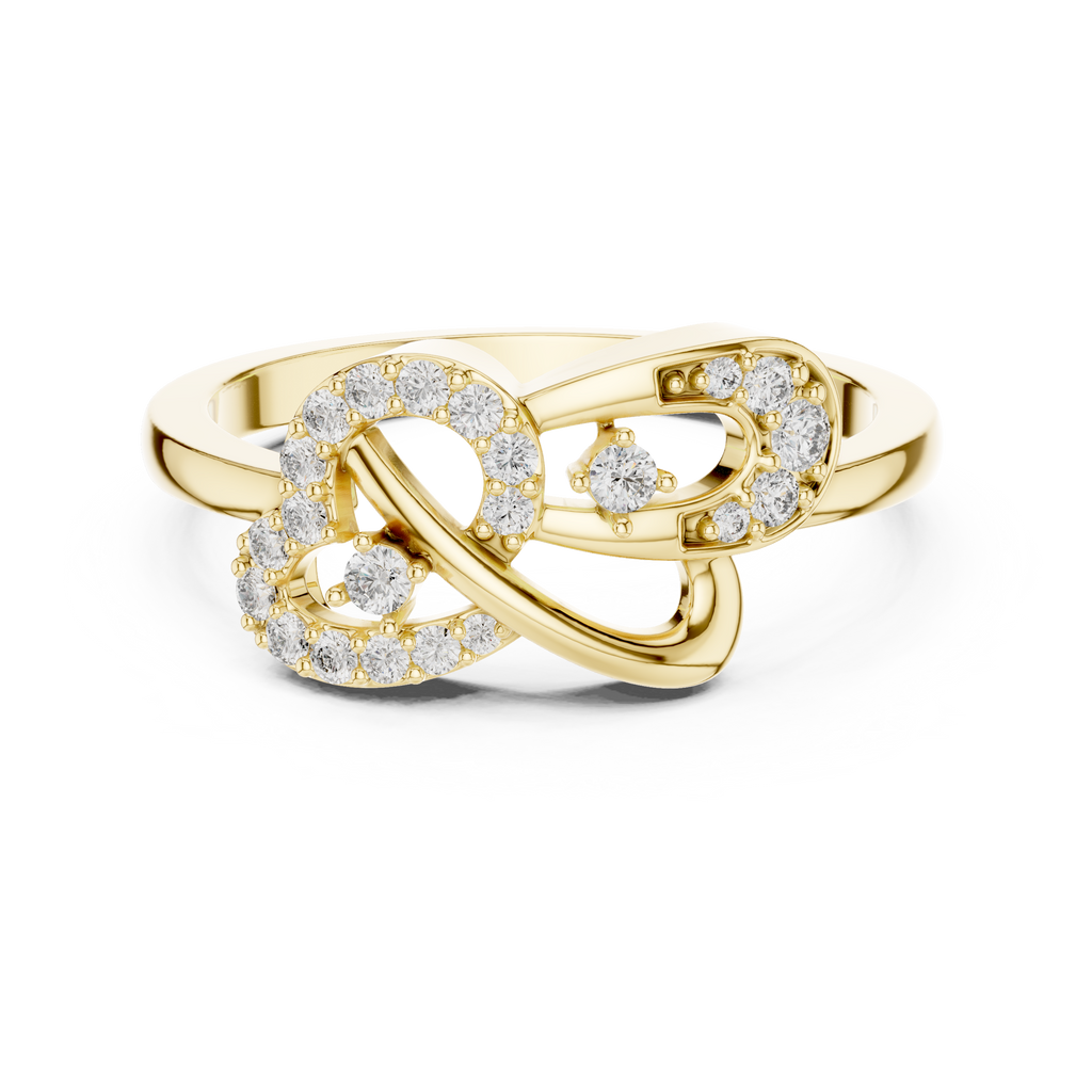 Radiant Loop Diamond Ring