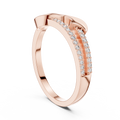 Golden Curve Elegance Ring