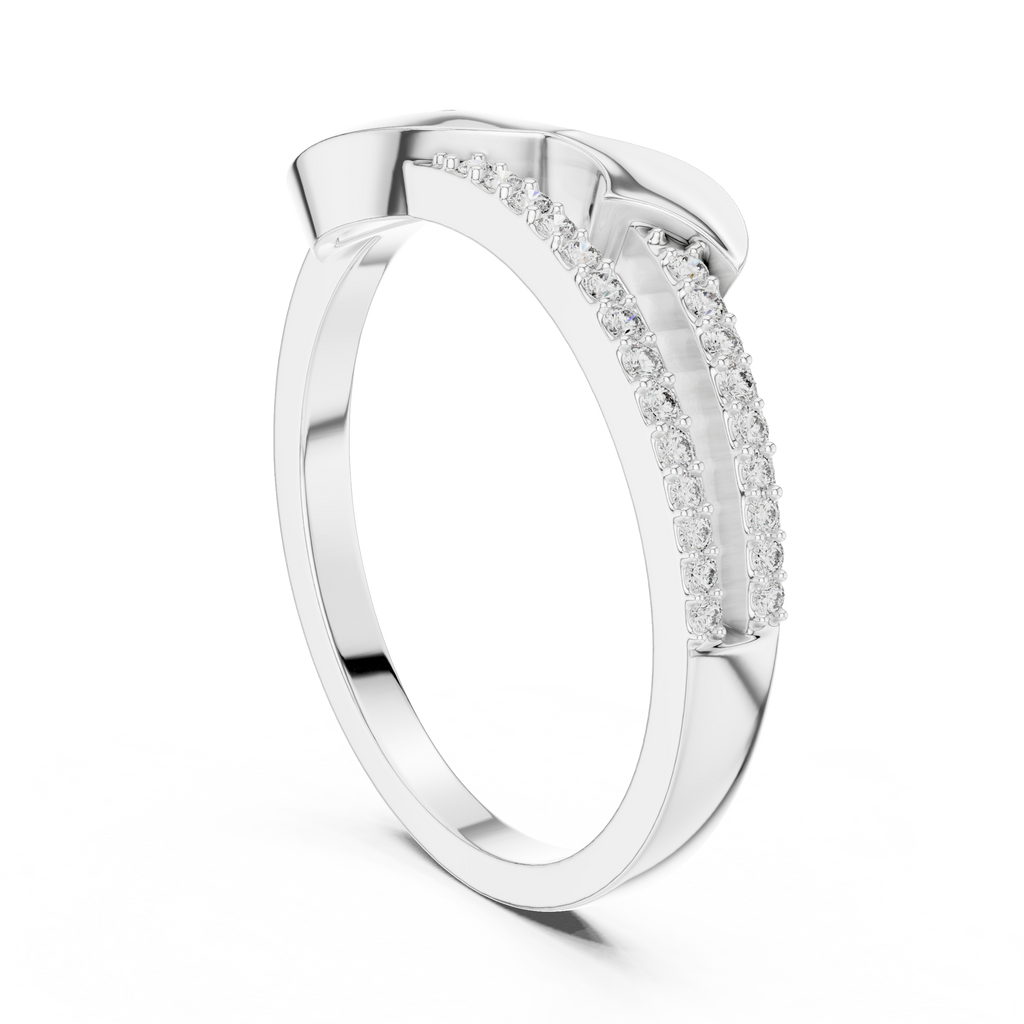 Golden Curve Elegance Ring