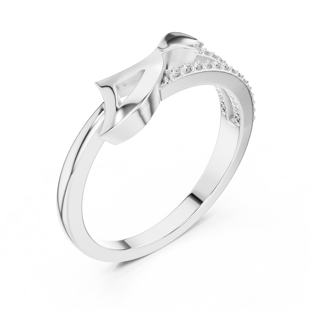 Golden Curve Elegance Ring