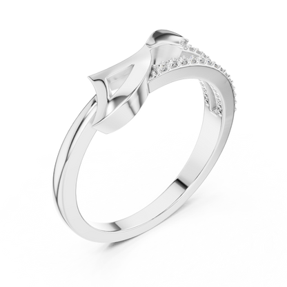 Golden Curve Elegance Ring