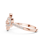 Radiant Love Knot Ring
