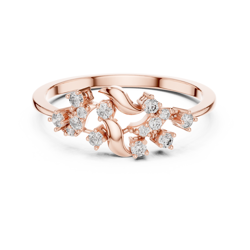 Nature Twist Diamond Ring