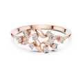Nature Twist Diamond Ring
