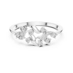 Nature Twist Diamond Ring