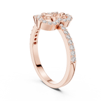 Timeless Floral Diamond Ring