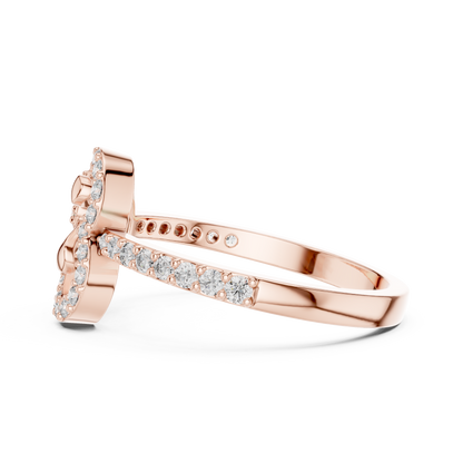 Timeless Floral Diamond Ring