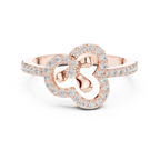 Timeless Floral Diamond Ring