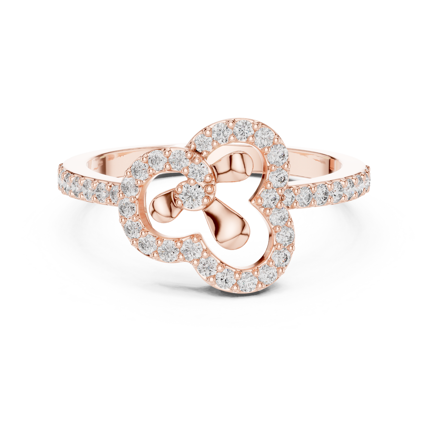 Timeless Floral Diamond Ring