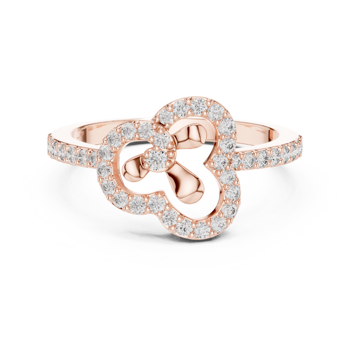Timeless Floral Diamond Ring