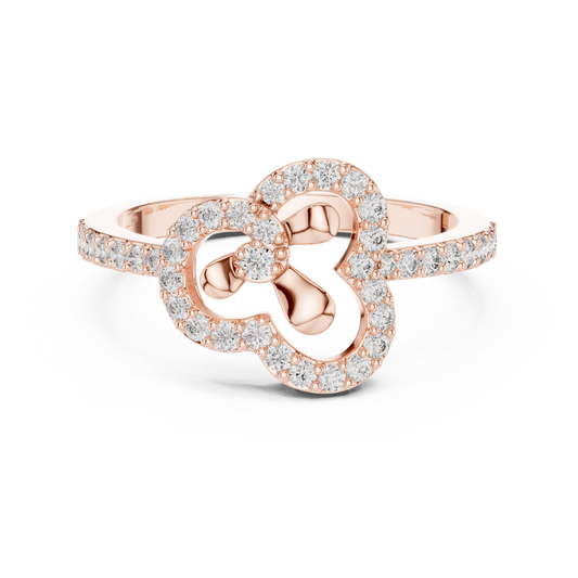 Timeless Floral Diamond Ring