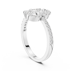 Timeless Floral Diamond Ring