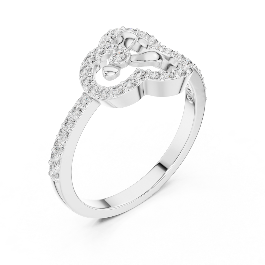 Timeless Floral Diamond Ring