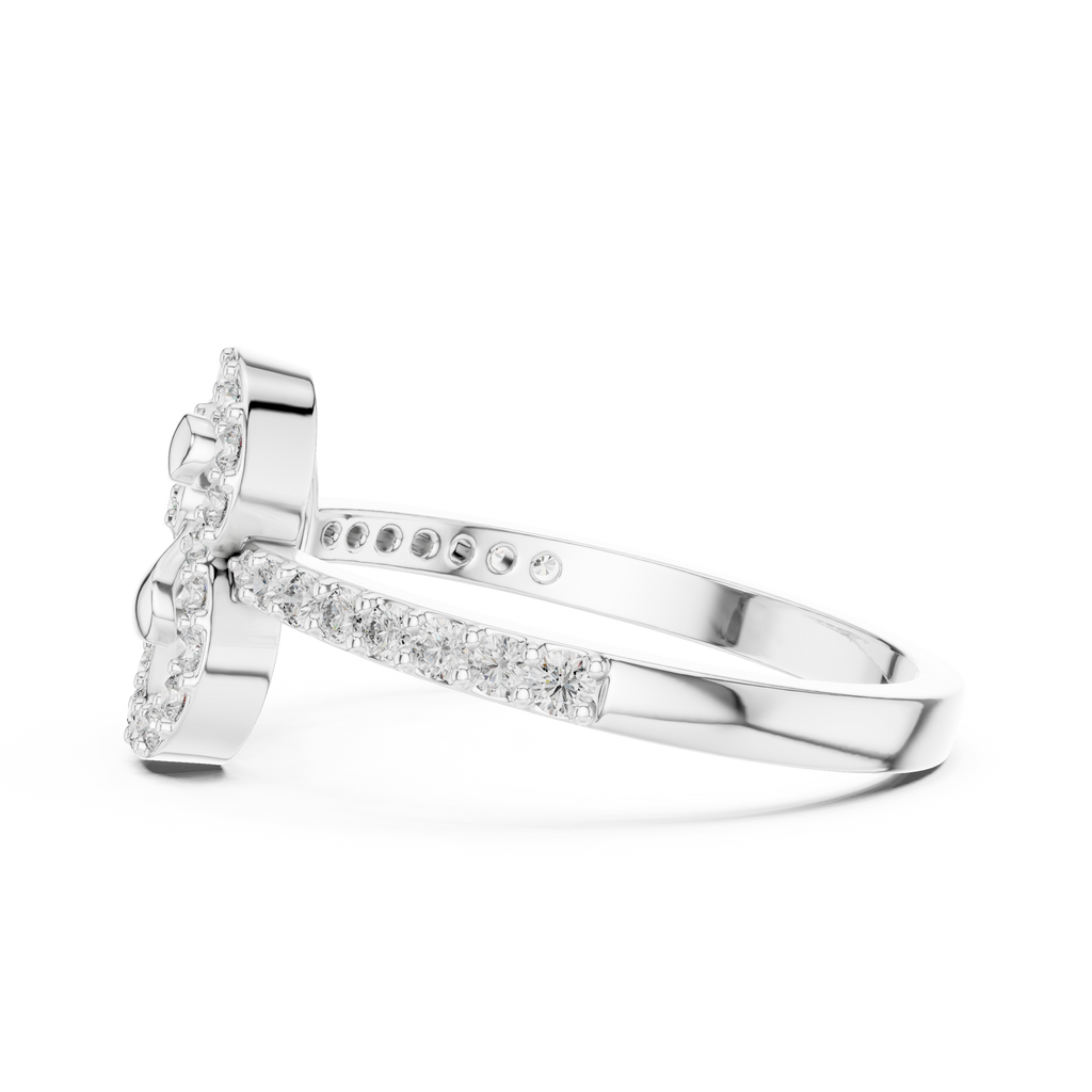 Timeless Floral Diamond Ring